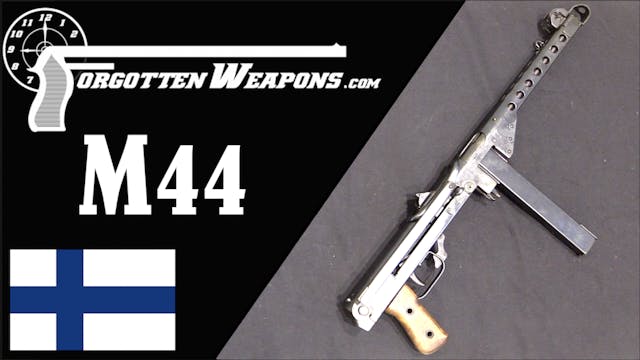 M44 Submachine Gun: Finland Copies th...