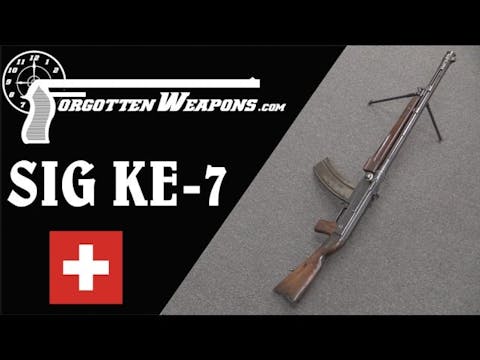 SIG KE-7 Light Machine Gun - More Com...