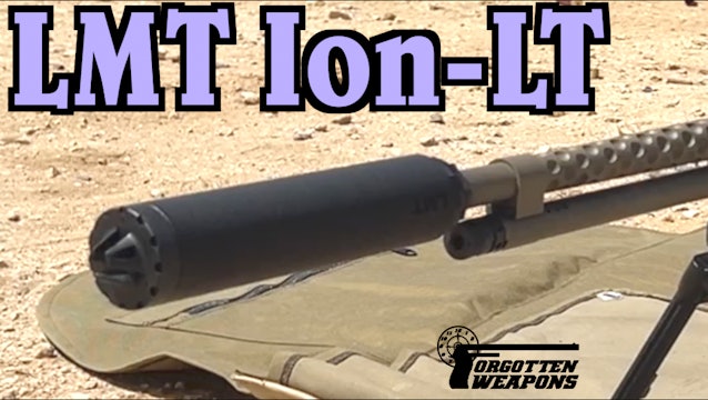 LMT Ion-LT Suppressor: Multipurpose, Light, & Low Back-Pressure