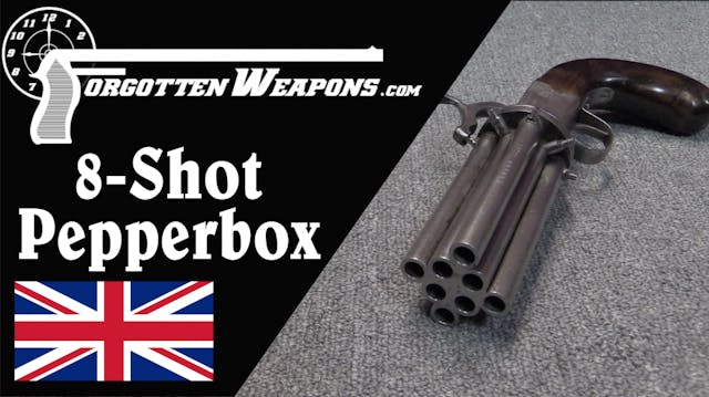 Oversized 8-Barrel British Pepperbox ...