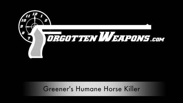 Greener's Humane Horse Killer