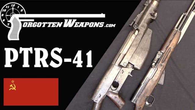 PTRS 41: The Soviet Semiauto Antitank...