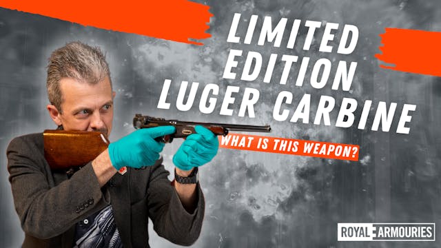 The Luger Carbine with firearms exper...