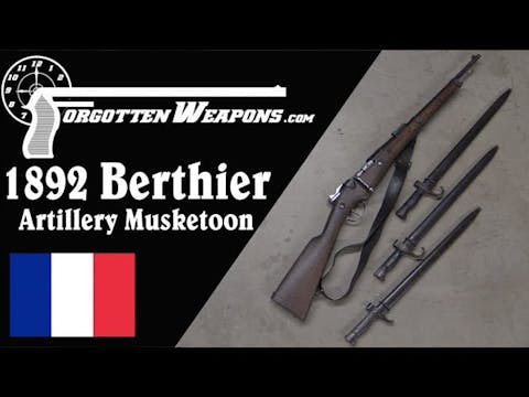 Model 1892 Berthier Artillery Musketoon