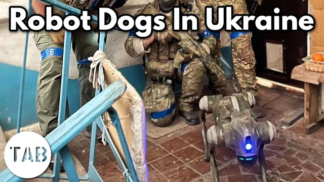 Robot Dogs in Ukraine