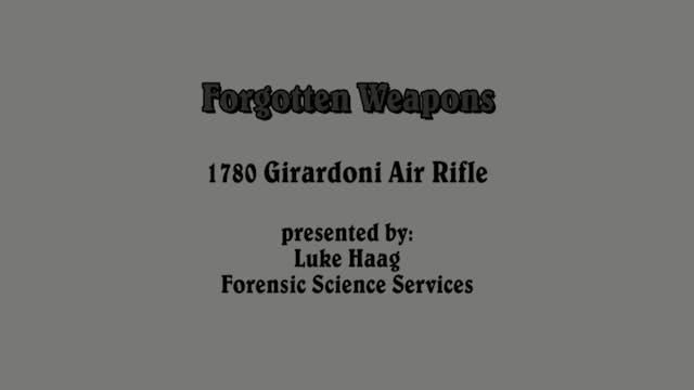 Girardoni Air Gun (Original 1780 Exam...