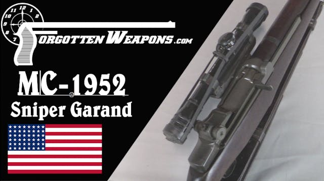 Marine Corps MC-1952 Sniper Garand