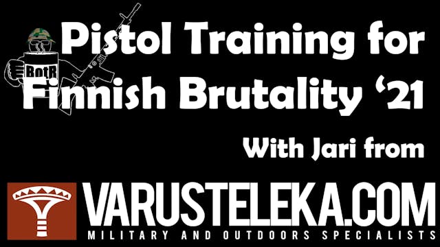 Pistol Training For #finnishbrutality...