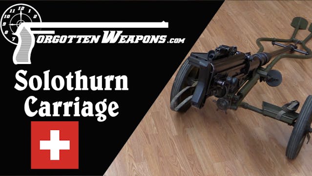 Solothurn 20mm S18-1000 Wheeled Carriage