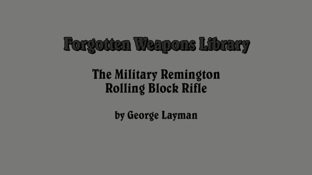 Book Review: The Military Remington R...