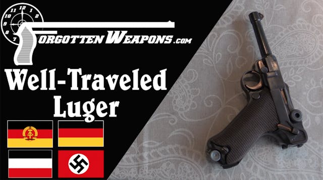 A Well-Traveled Luger