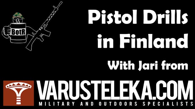 Pistol Drills With Jari Of Varustelek...