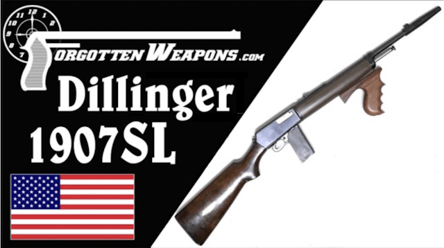 Dillinger Gang's Winchester 1907 Self...