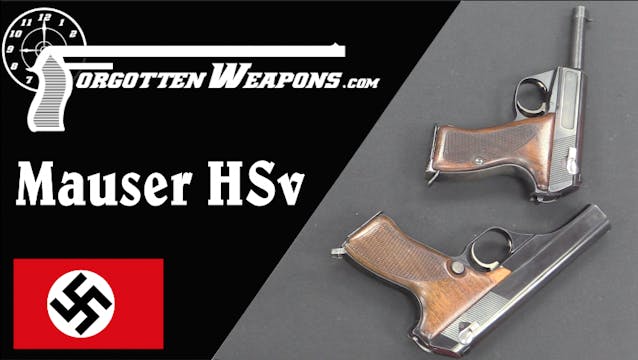 Prototype Mauser HSv Pistols