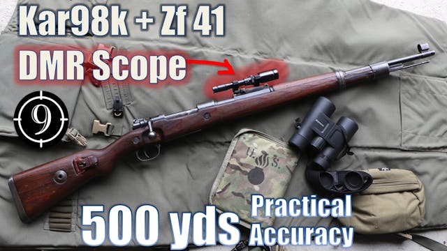 Kar98k + Zf41 "DMR" to 500 yds: Pract...