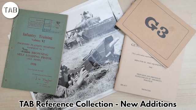 TAB Collection: Vickers Vigilant, Browning High Power, Carl Gustav & MILAN