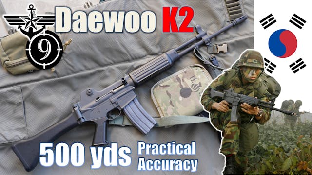 Daewoo K2 (S. Korean main rifle) to 5...