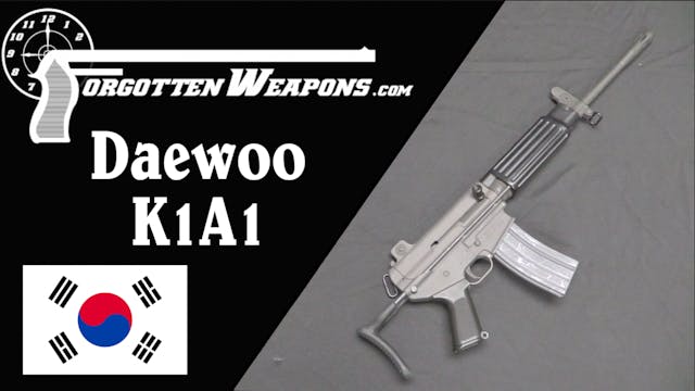 Daewoo K1A1: A Hybrid AR-15 and AR-18