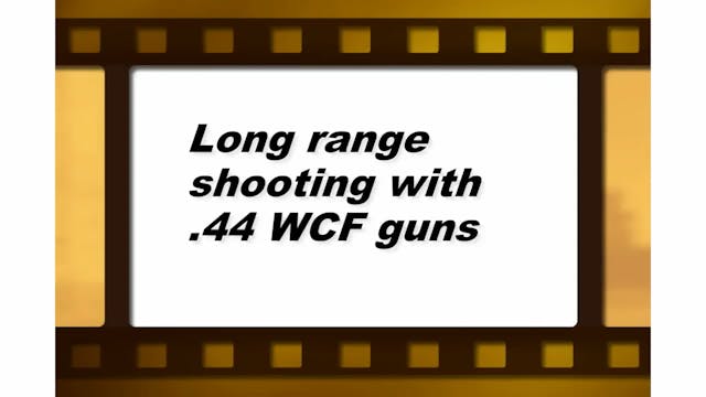Long range shooting with 44-40 Winche...