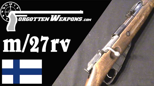Finnish m/27rv Cavalry Carbine