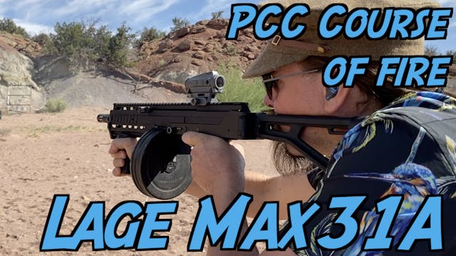 PCC Course: Lage Max31A Mk2 Submachin...