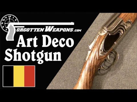 Remarkable Art Deco Style FN/Browning...