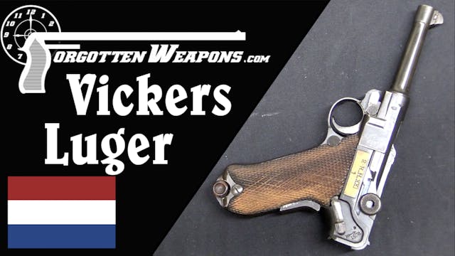 Vickers Ltd Luger Pistols for the Dut...