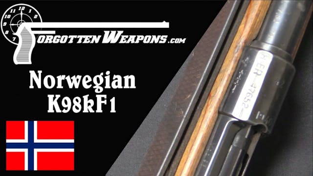 Norwegian K98kF1 Repurposed Mauser