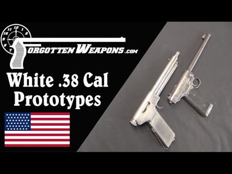 White Experimental .38 Caliber Automa...