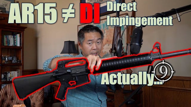 Actually, the AR15 is not DI - Direct...