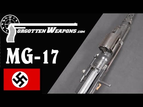 MG-17 German Aircraft Machine Gun