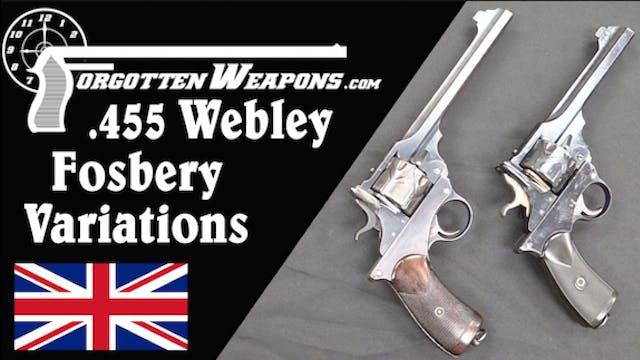 Variations of the .455 Webley Fosbery...