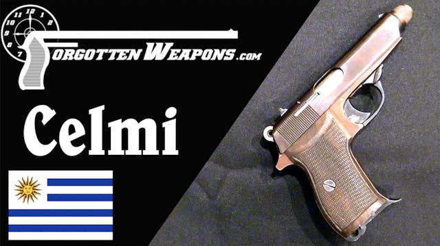 Uruguayan Celmi Hermanos .32 ACP Pistol