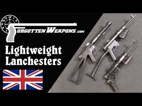 Lightweight Experimental Lanchester SMGs