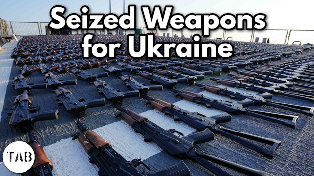 Seized Iranian Weapons for Ukraine