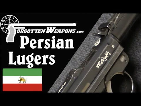 Persian Model 1314 Luger and Artiller...