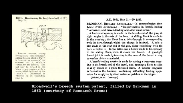 Prototype Screw Breech Percussion Rifle