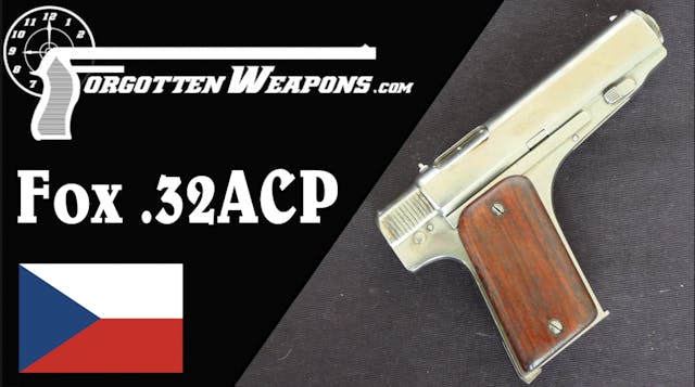 Fox .32: Police Prototype of CZ's Fir...