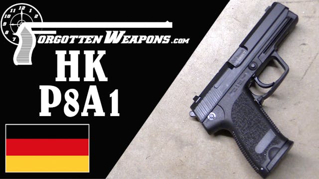 H&K P8A1: The Bundeswehr's USP