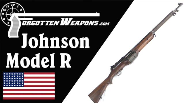 Prototype Johnson Model R Military Rifle