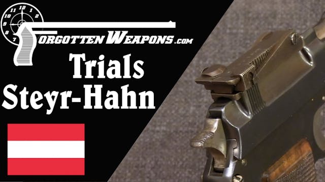 Unique Military Trials Steyr-Hahn M19...