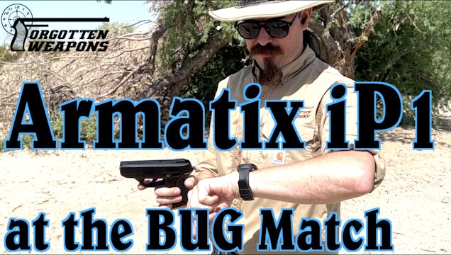 Armatix iP1 Smart Gun at the BackUp G...