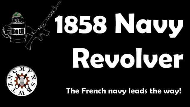 French 1858 Navy (Pinfire) Revolver