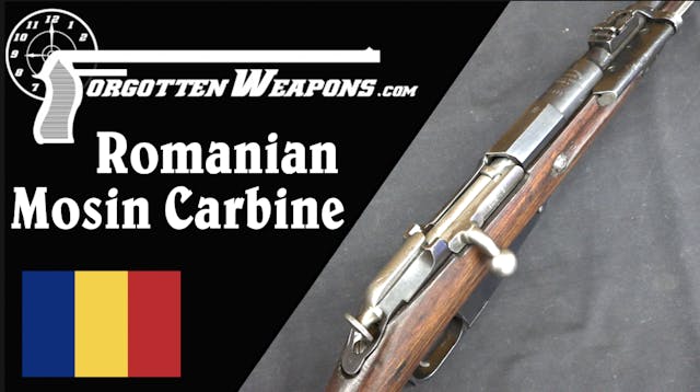 Romanian 1930s Mosin Carbine Conversion