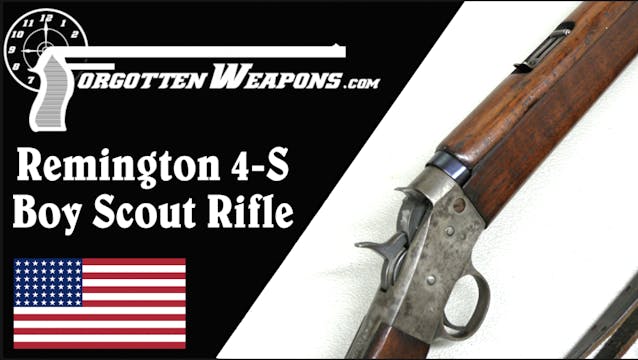The Official American Boy Scout Rifle...