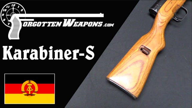 Karabiner-S: The East German Unicorn SKS