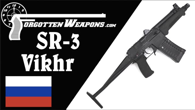 SR3 Vikhr: Russian 9x39mm PDW