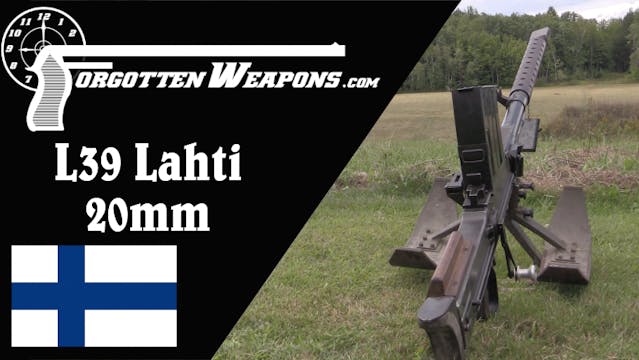20mm Lahti L39 Antitank Rifle (Shooti...
