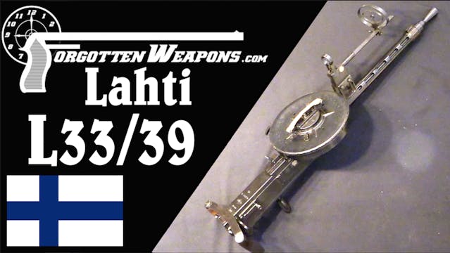 Lahti's Last Machine Gun: The L33/39 ...