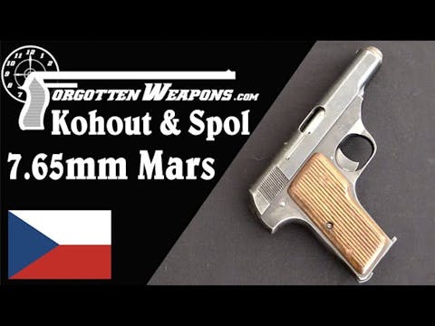 Kohout & Spol 7.65mm Mars Pistol